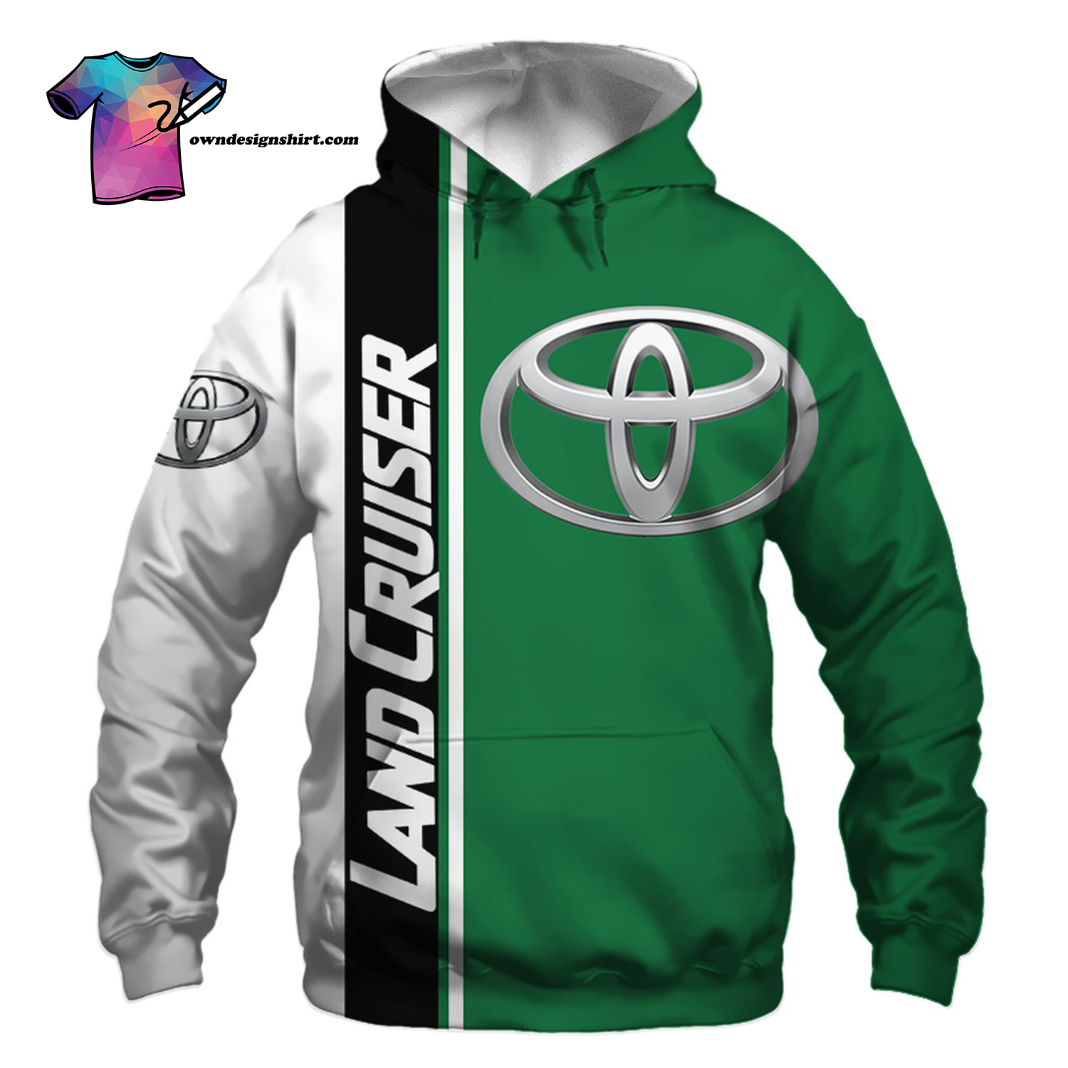 Toyota Land Cruiser Sport Car Full Print Shirt