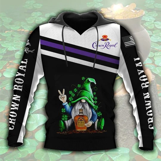 Crown royal st patrick days 3d hoodie - Dnstyles