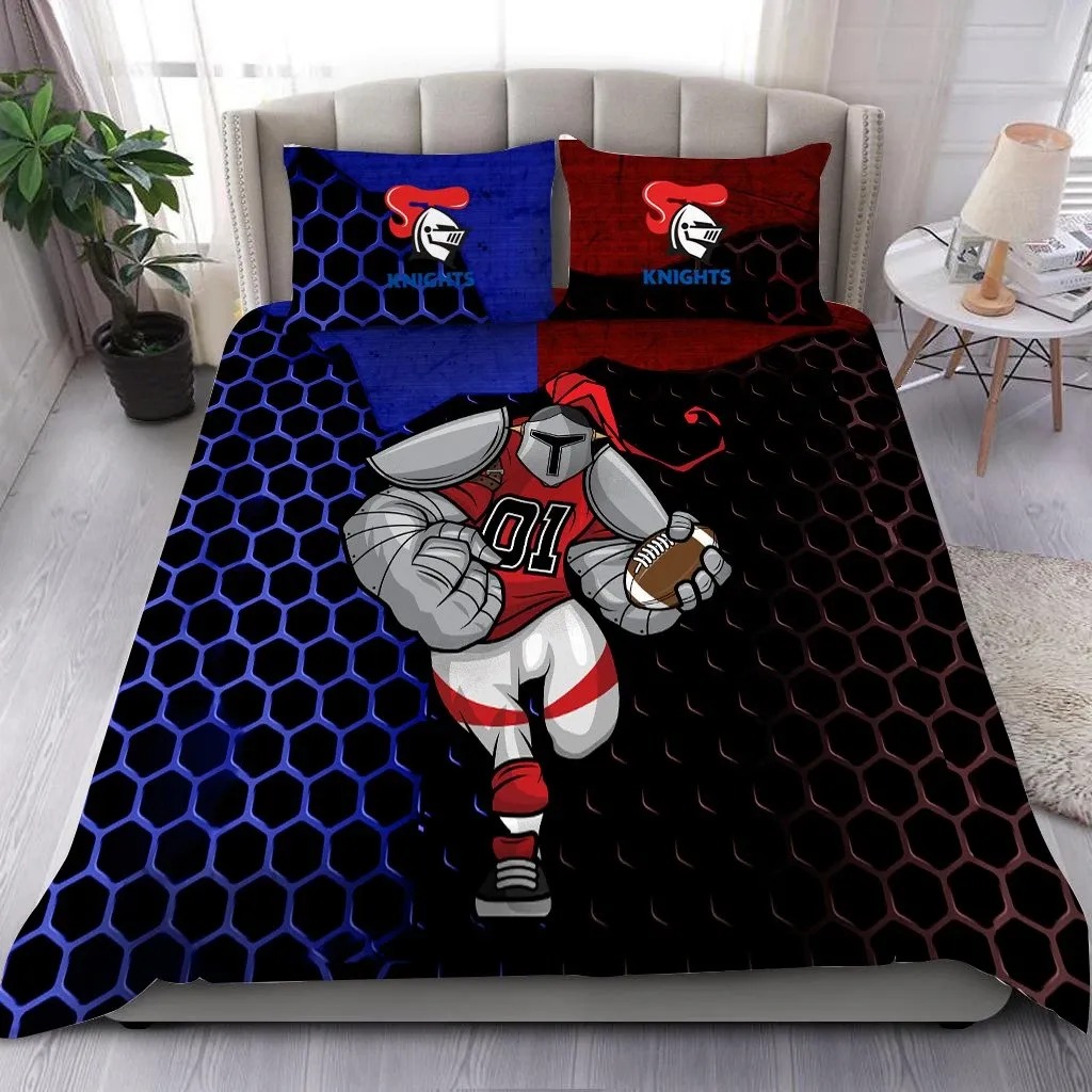 NRL Newcastle Knights Bedding Set - Teasearch3d