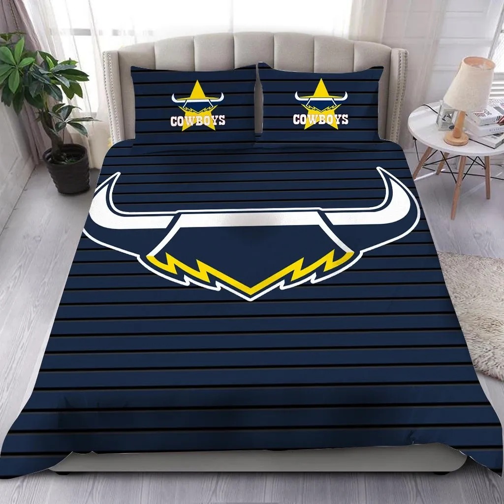 NRL North Queensland Cowboys Bedding Set - Teasearch3d