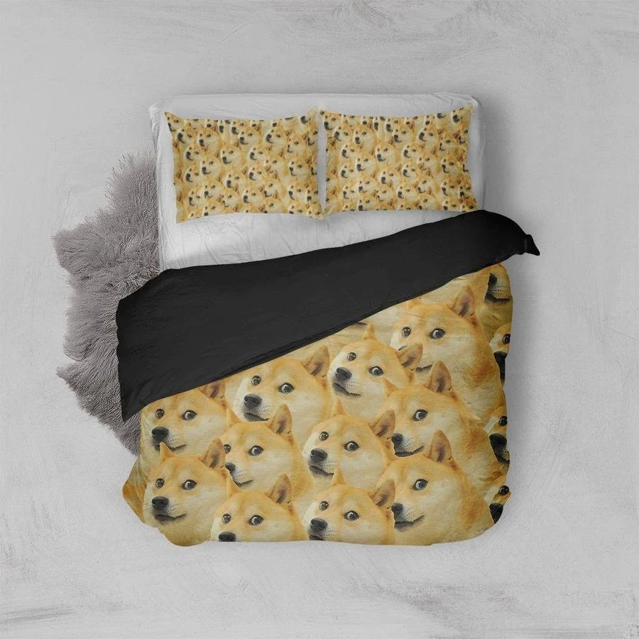 Doge meme custom bedding set - Usalast