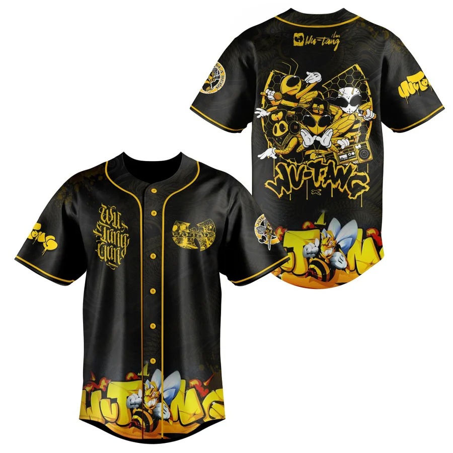 Wutang Baseball Jersey Shirt - Teasearch3d