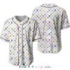 Louis Vuitton Colorful Baseball Jersey Shirt