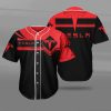 Tesla 3d Baseball Jersey - Dnstyles