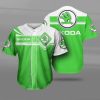 Skoda 3d Baseball Jersey - Dnstyles