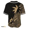 Guam Coconut palm Gold tropical polynesians Baseball Jersey - Dnstyles