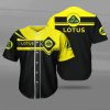 Lotus 3d Baseball Jersey - Dnstyles