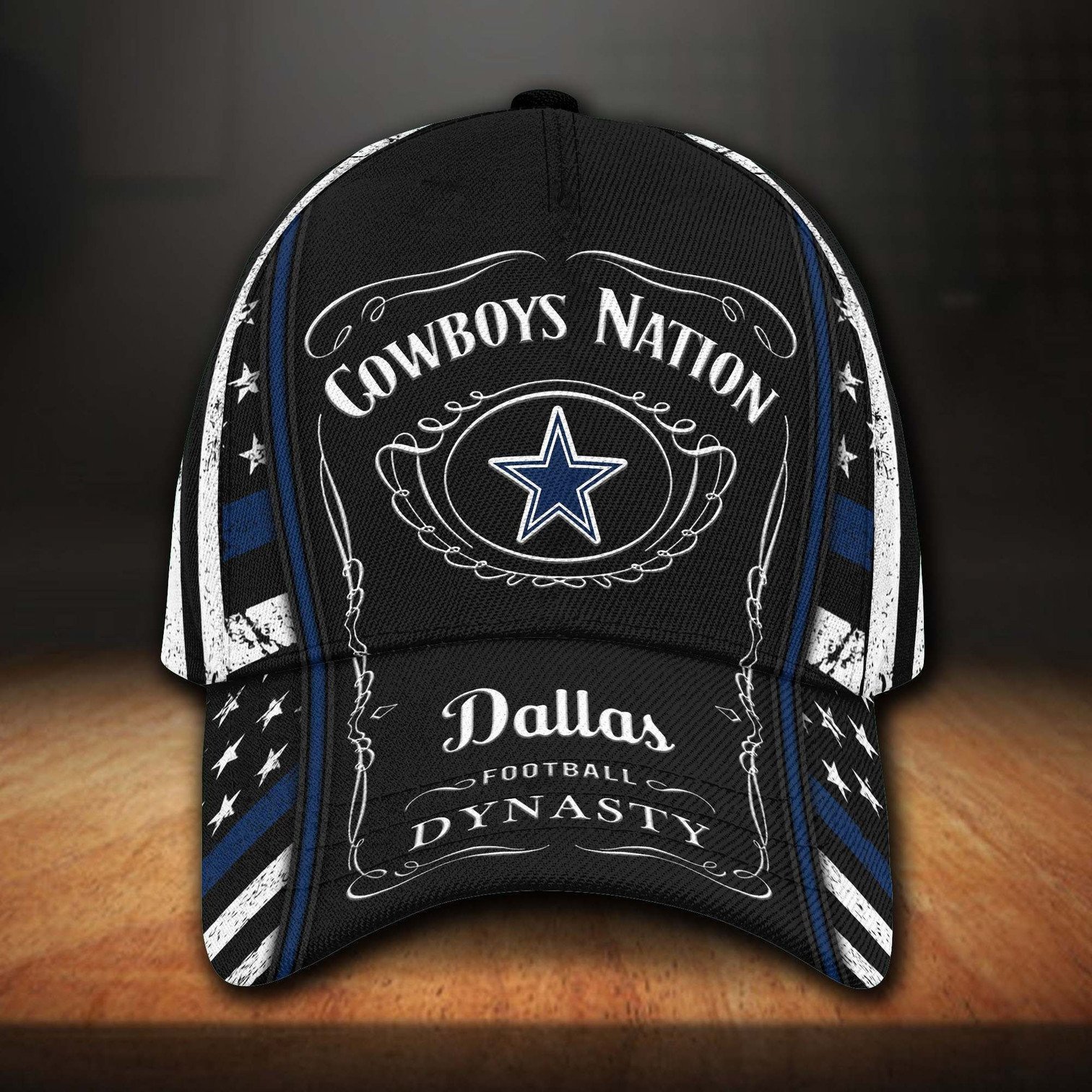 Dallas Cowboys And Jack Daniel Baseball Classic Cap - Teasearch3d