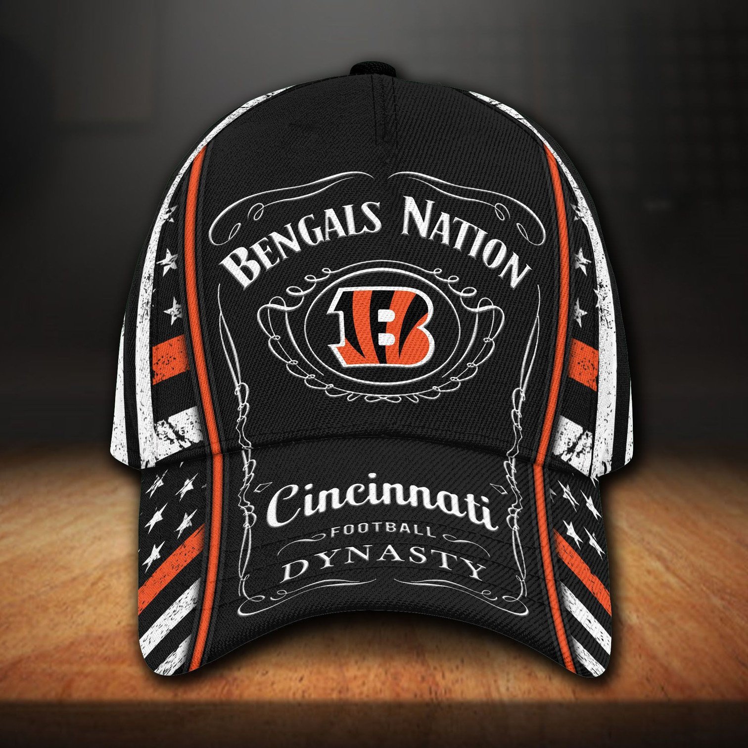 Cincinnati Bengals And Jack Daniel Baseball Classic Cap - Teasearch3d