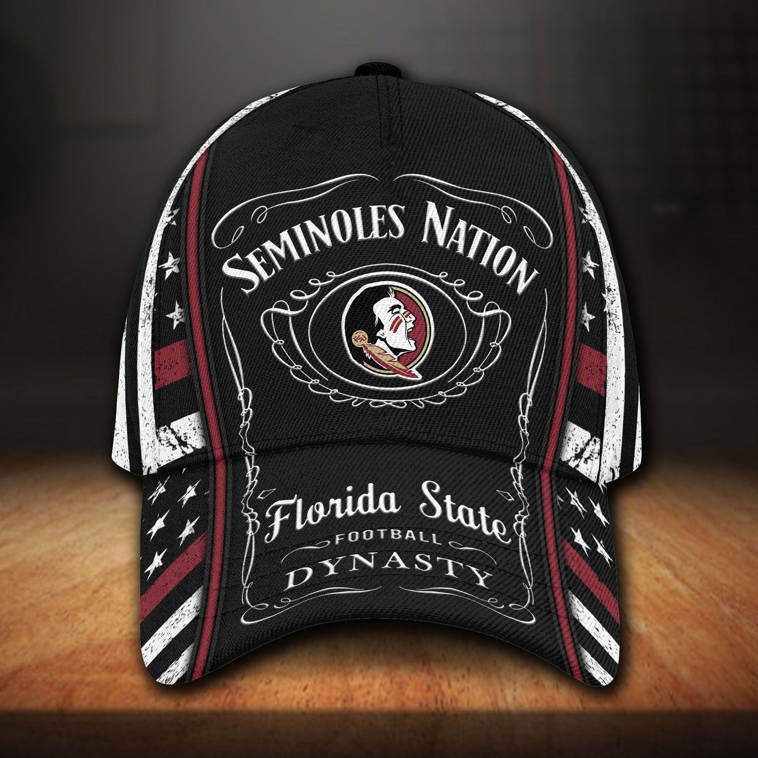 Florida State Seminoles And Jack Daniel Baseball Classic Cap - Teasearch3d