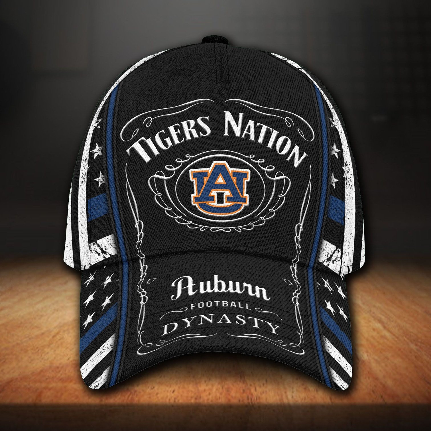 Auburn Tigers And Jack Daniel Baseball Classic Cap - Teasearch3d