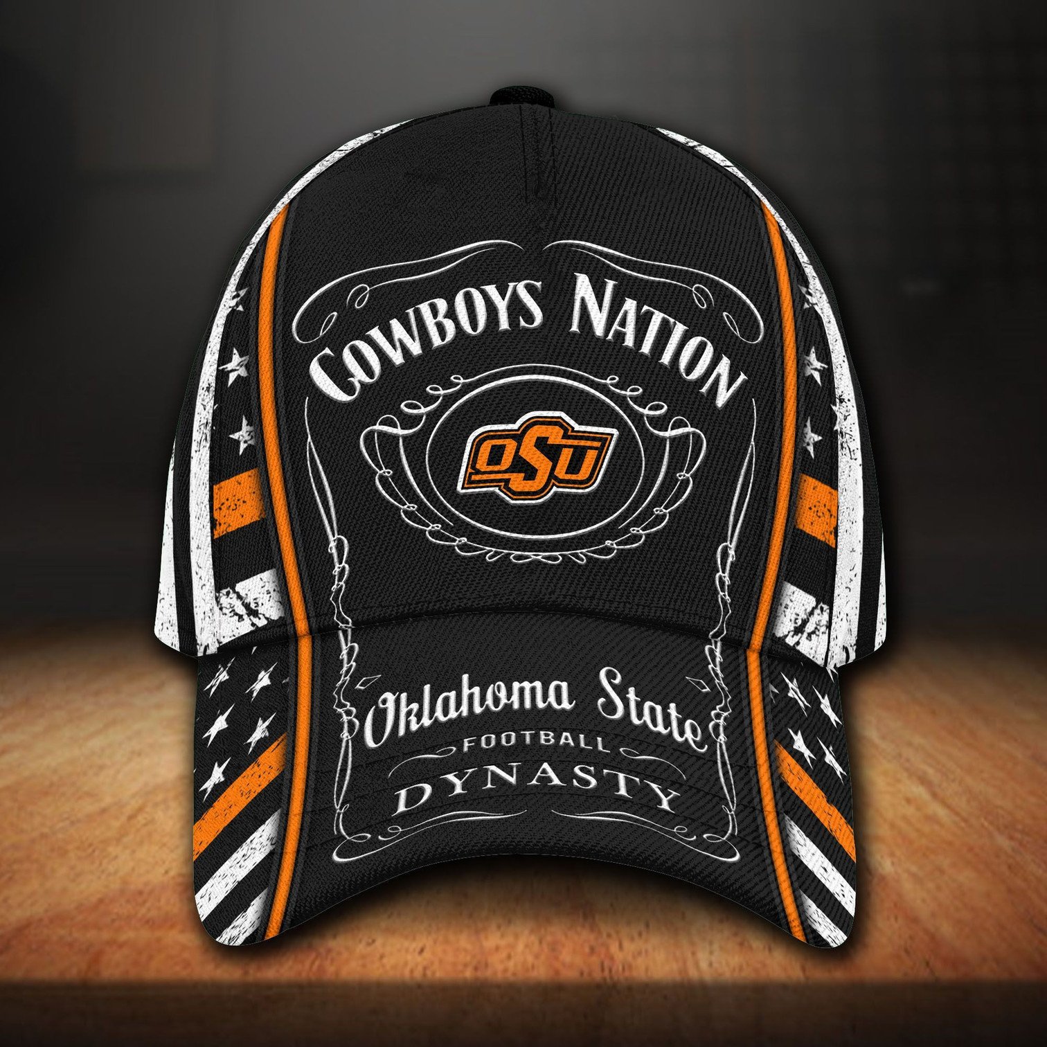 Oklahoma State Cowboys And Jack Daniel Baseball Classic Cap - Teasearch3d