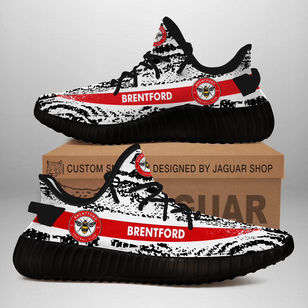 Brentford F.C Custom Yeezy Sneaker - Teasearch3d