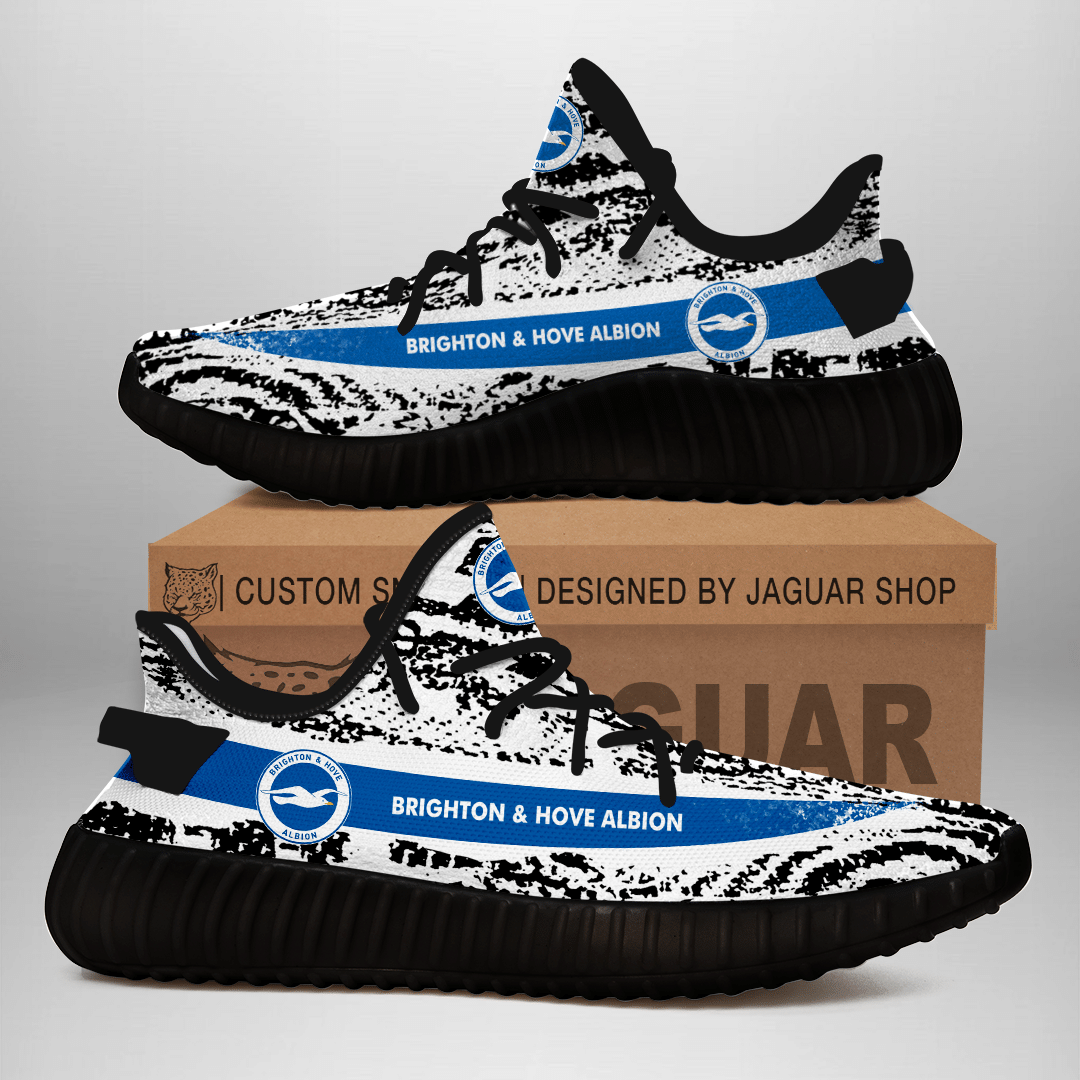 Brighton & Hove Albion F.C Custom Yeezy Sneaker - Teasearch3d