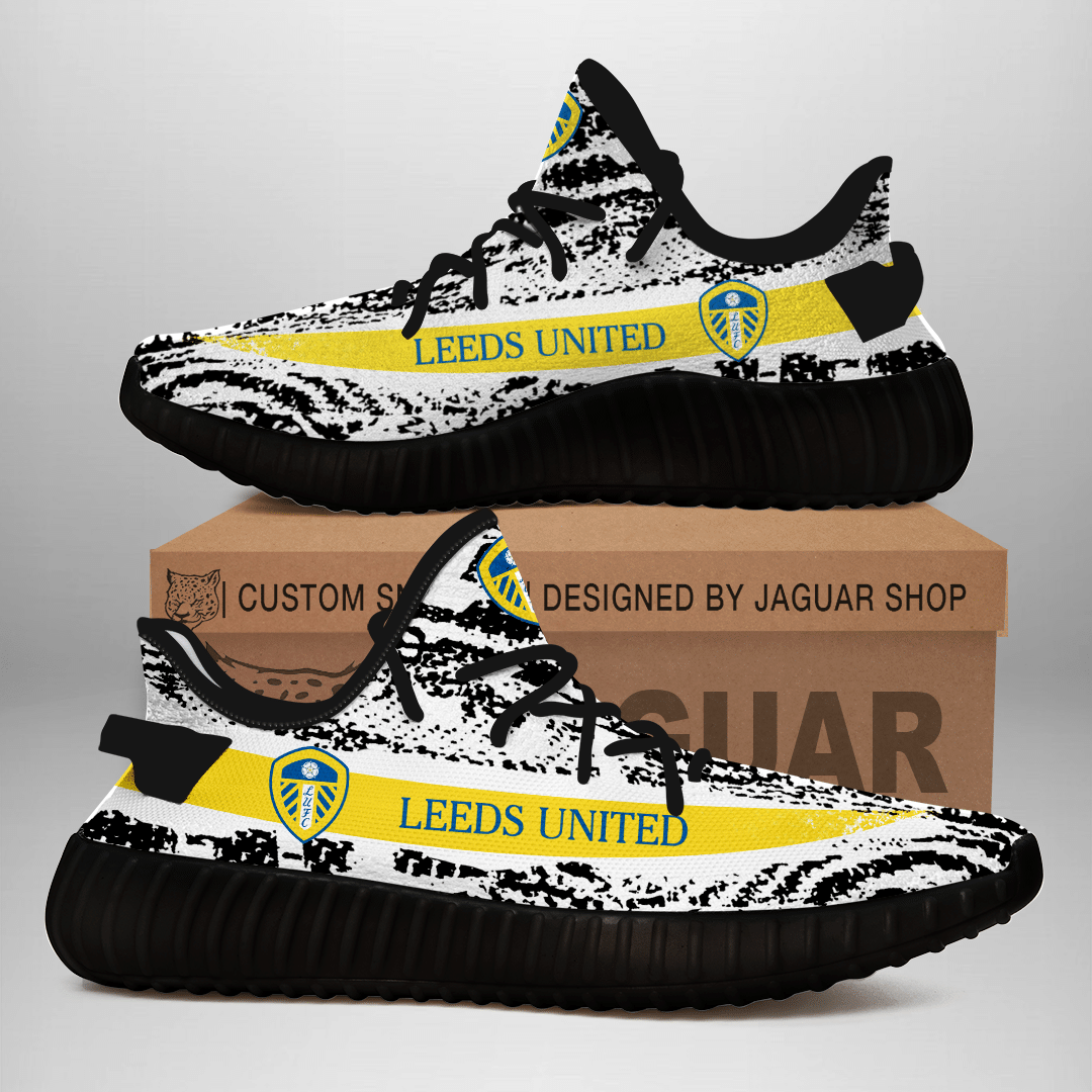 Leeds United F.C Custom Yeezy Sneaker - Teasearch3d