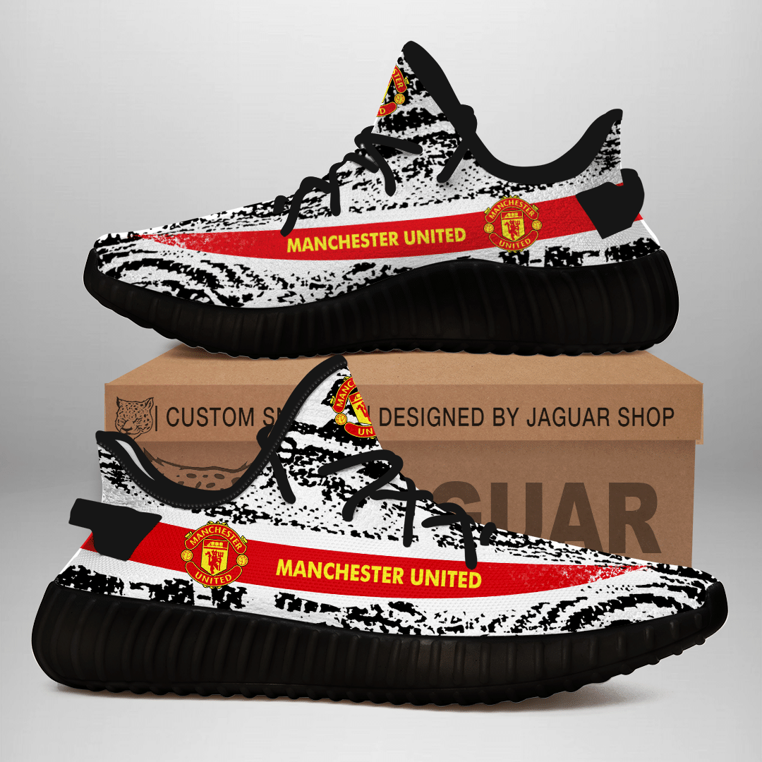 Manchester United Custom Yeezy Sneaker - Teasearch3d