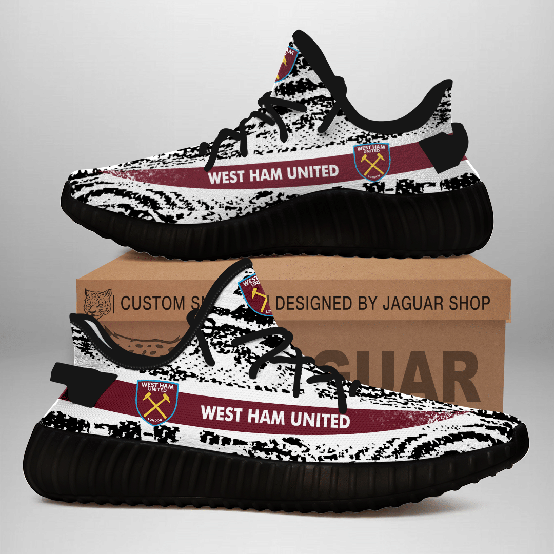 West Ham United F.C Custom Yeezy Sneaker - Teasearch3d