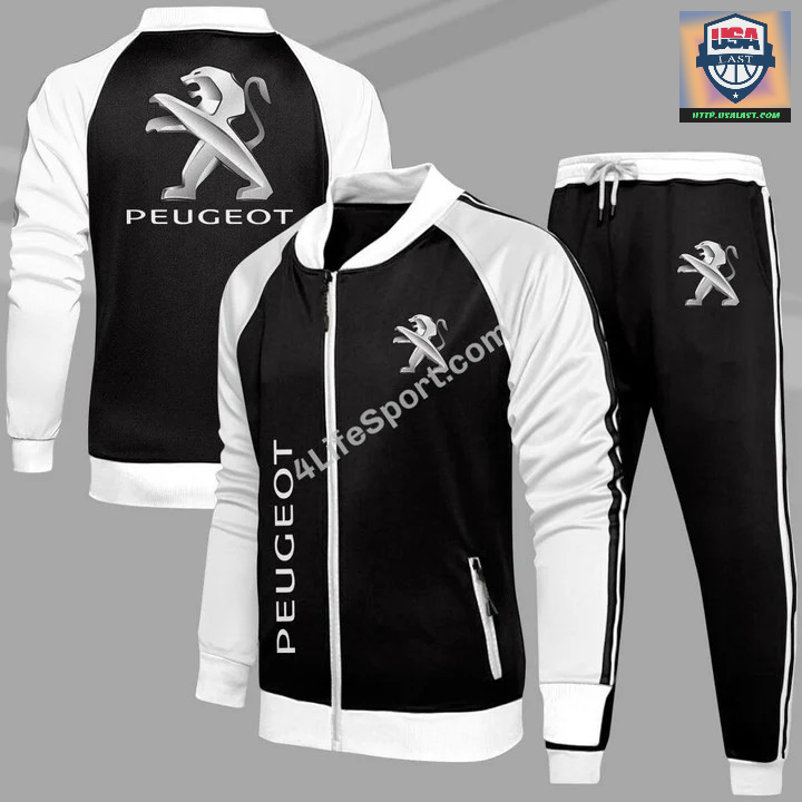 Peugeot Premium Sport Tracksuits 2 Piece Set