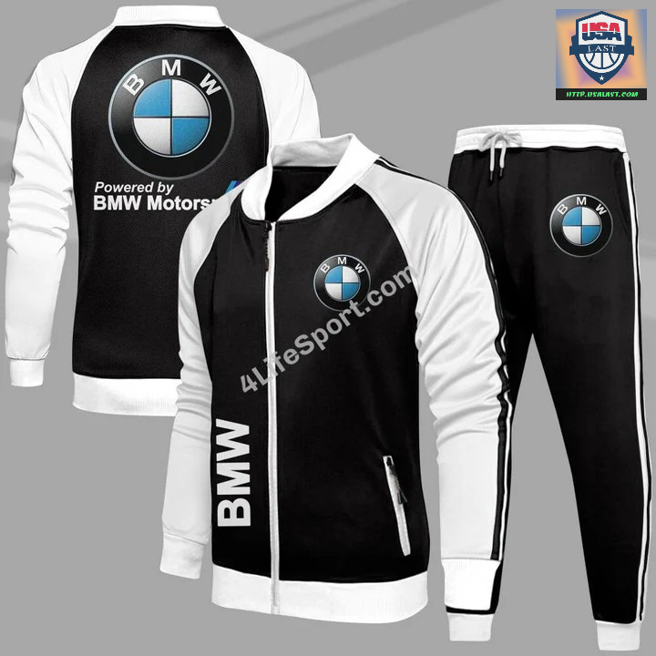 BMW Motorsport Premium Sport Tracksuits 2 Piece Set